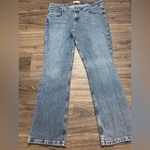 Lei Bootcut Jeans Womens Medium Wash Mid Rise Stretch Denim Classic Fit